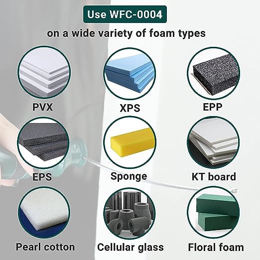 WFC-0004 Foam Cutting Tool with Rotating Handle (Kit of 6)