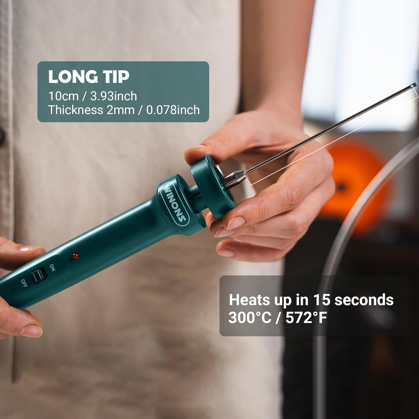 WFC0001 Hot Wire Foam Cutter with Max. Temp. 350°C (Kit of 9)