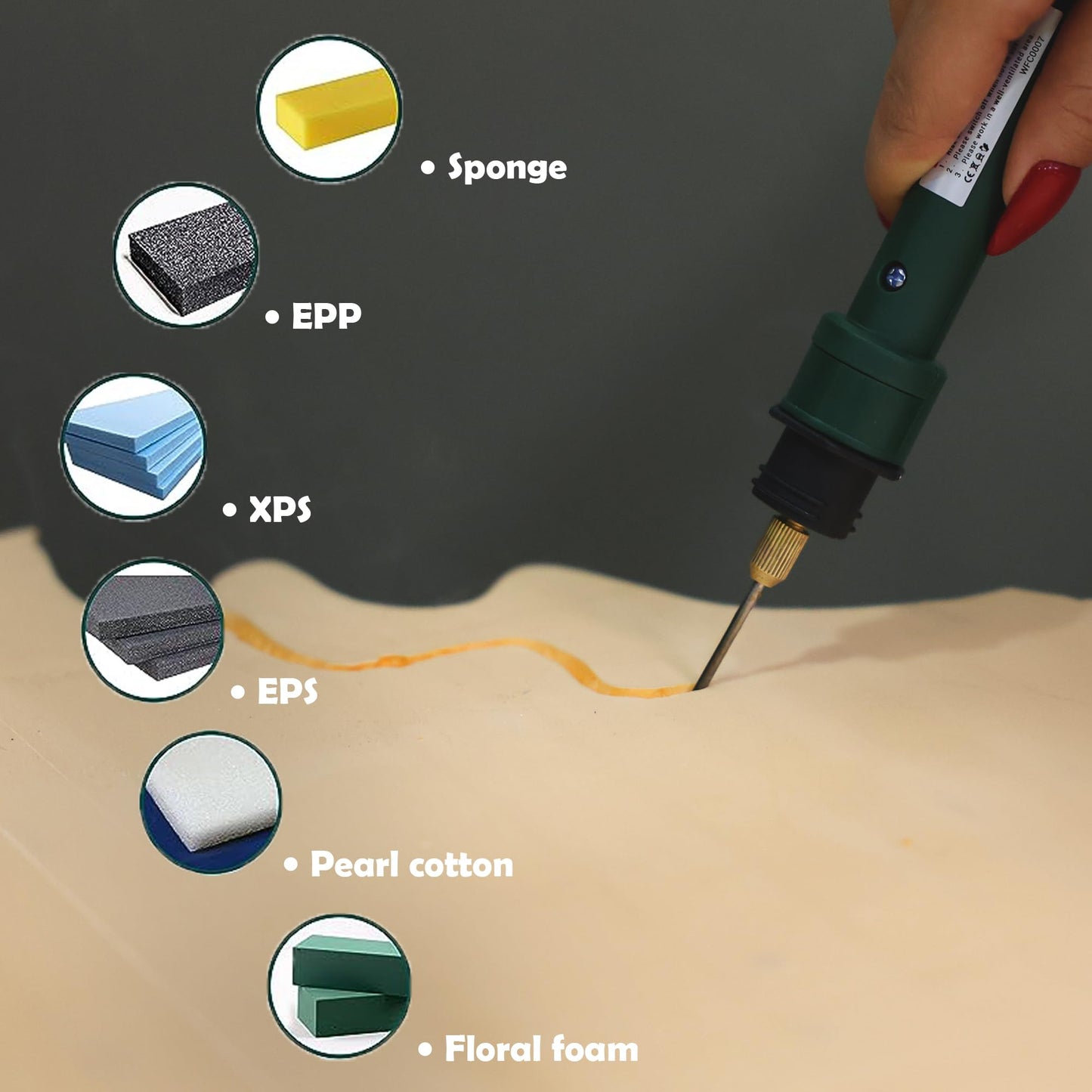 WFC-0007 Hot Knife Foam Cutter with Temperature Controller