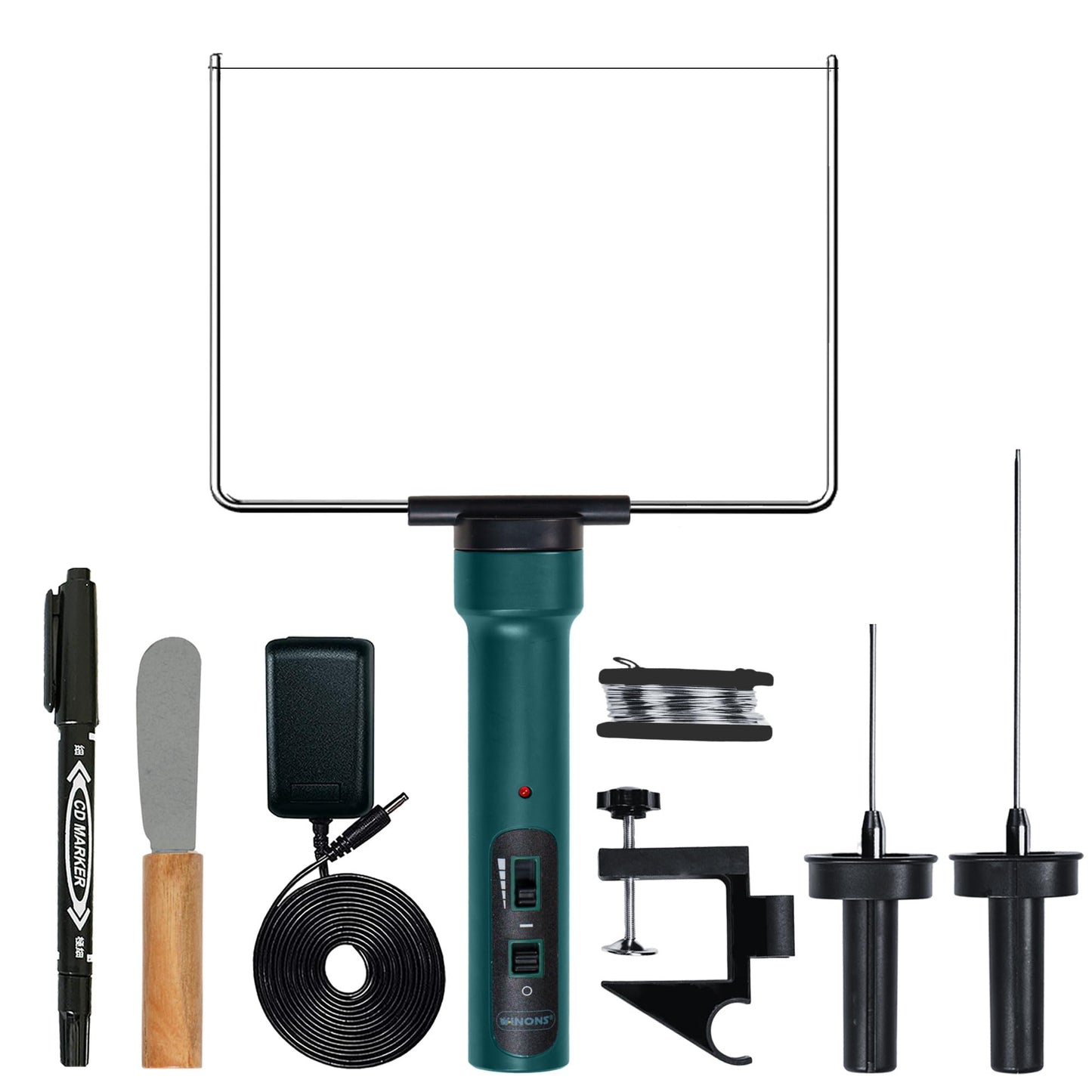 WFC-0008 Hot Knife Foam Cutter with Temperature Controller and U-type Hot Wire Tip