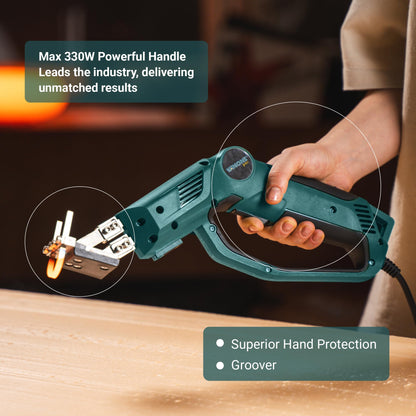 WFC-0012 Hot Knife Foam Cutter Tool with Groover - 300W, Numbered Temperature Controller - 710°C Max. Temp