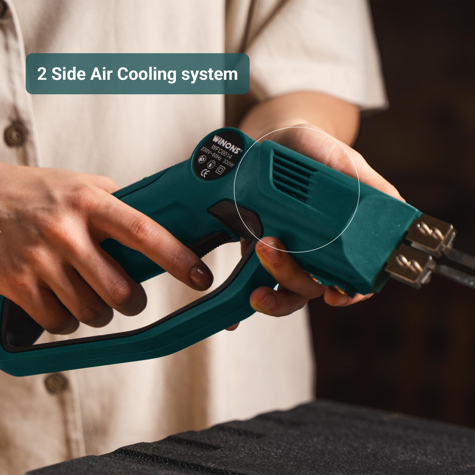 WFC-0014 300W Hot Knife Foam Cutter with Numbered Temp Controller
