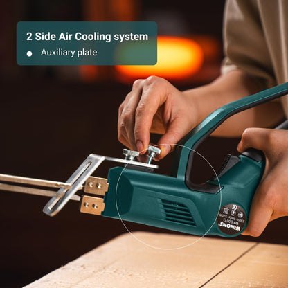 WFC-0012 Hot Knife Foam Cutter Tool with Groover - 300W, Numbered Temperature Controller - 710°C Max. Temp