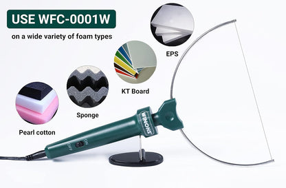 WFC-0001W Heißdraht-Schaumstoffschneider und Ersatzspitze für Heißmesser 