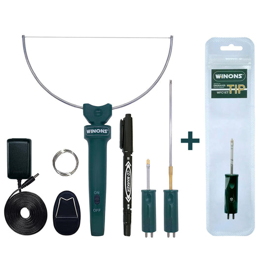 WFC-0001 Heißdraht-Schaumstoffschneider und Ersatzspitze für Heißmesser 